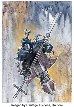 Sample artwork by John Snyder III (Born 1961), known for comic illustration, writing - View similar artists and auction records