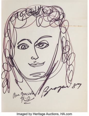 Graciela (two works) by Philip Bragar - Auction record, sale price, and art valuation. Compare with similar artists and explore comparable artworks.