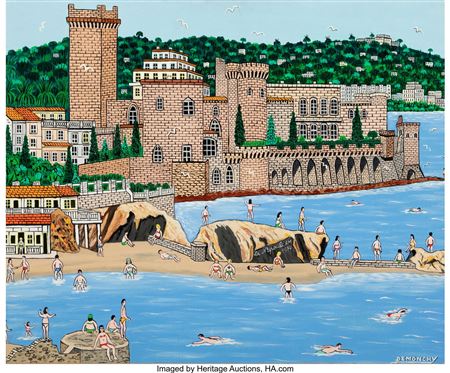 Le Napoule, La cote d'azur, 1976