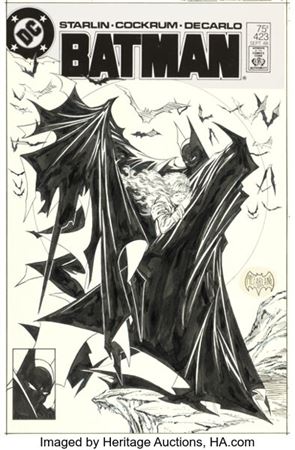 Sample artwork by Todd McFarlane (Born 1961), known for comic book artist and cartoonist - View similar artists and auction records