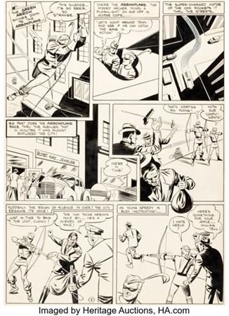 George Papp More Fun Comics #74 Story Page 4 Original Art (DC, 1941)