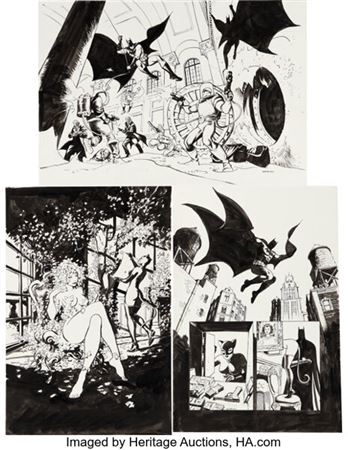 Sample artwork by Enrico Marini (Born 1969), known for comics (le scorpion) - View similar artists and auction records
