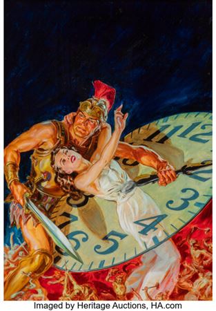 Polaris and the Goddess Glorian, Fantastic Novels pulp magazine cover
