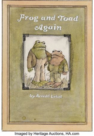 Frog and Toad Together alternate cover design, 1972