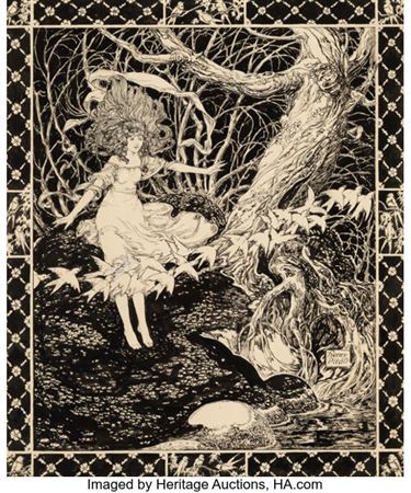 Ialian Fairy Tale, Junior Red Cross magazine interior by Henry Clarence Pitz - Auction record, sale price, and art valuation. Compare with similar artists and explore comparable artworks.