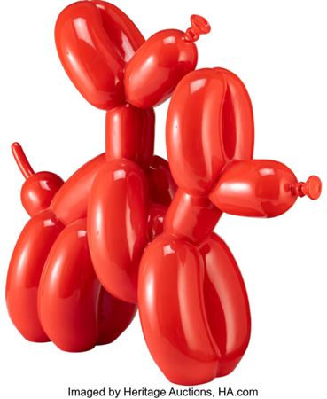 Hmping Balloon Dogs (Red 50), 2019