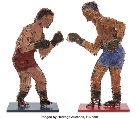 Max Schmeling and Joe Louis (pair)