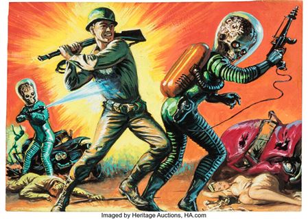 Artwork by Norman Blaine Saunders