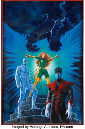 Sample artwork by Paul Gulacy (Born 1953), known for comics - View similar artists and auction records