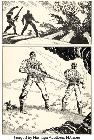Mike Vosburg and Jon D'Agostino G.I. Joe, a Real American Hero #22 Duke and Roadblock First Appearance Issue Story...