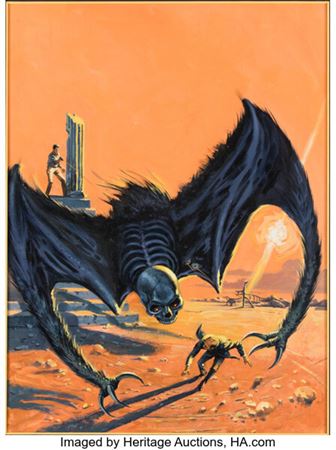 Vic Prezio Creepy #28 Cover Painting Original Art (Warren, 1969).... by Victor Prezio - Auction record, sale price, and art valuation. Compare with similar artists and explore comparable artworks.