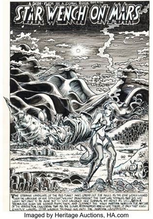 Sample artwork by Larry Todd (Born 1948), known for illustrator, comics - View similar artists and auction records