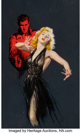 The Flesh Was Cold paperback cover by Robert Albert Maguire - Auction record, sale price, and art valuation. Compare with similar artists and explore comparable artworks.