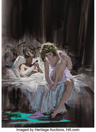 Guilty Bystander paperback cover by Mitchell Hooks - Auction record, sale price, and art valuation. Compare with similar artists and explore comparable artworks.