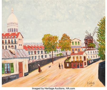 Paris a Montmartre