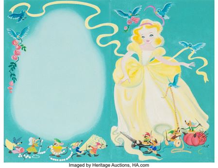 Walt Disney's Cinderella Big Golden Book Cover/Record Sleeve Design Painting Original Art (Walt Disn... by Retta E (Worcester) Scott - Auction record, sale price, and art valuation. Compare with similar artists and explore comparable artworks.