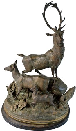 The Stag and His Family