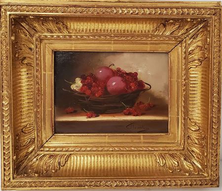 Florentin Still Life Plums Berries