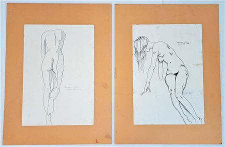 To Pin Up Female Nude Illustrations