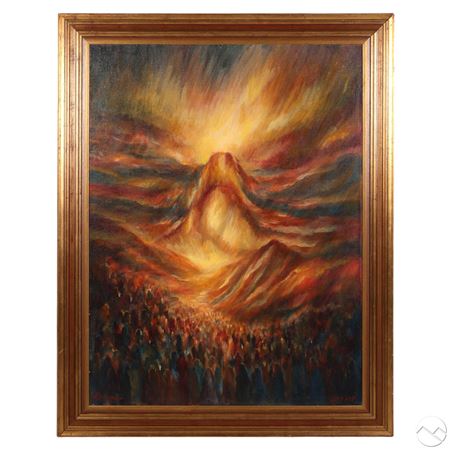 Mount Sinai, 1996 by Yoram Raanan - Auction record, sale price, and art valuation. Compare with similar artists and explore comparable artworks.