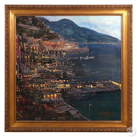Moonlit Amalfi Coast