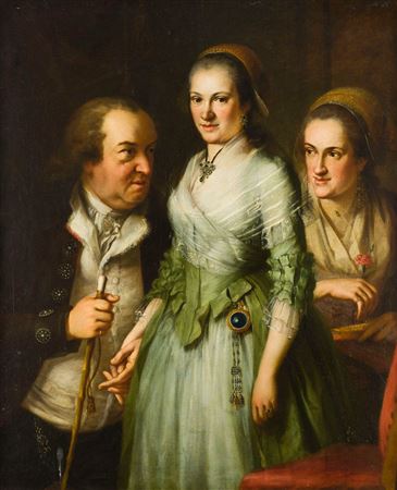 Portrait of a Family by Joseph Hauber - Auction record, sale price, and art valuation. Compare with similar artists and explore comparable artworks.