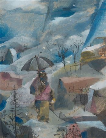 Sample artwork by Ewald Platte (1894 - 1985), known for expressionist painting, degenerate art - View similar artists and auction records