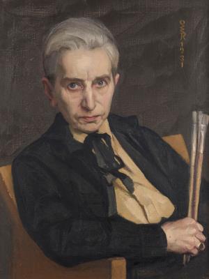 Portrait of the Painter Hildegard Lehnert (1931)
