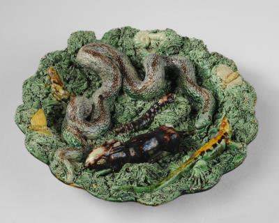 Palissy Ware Plate