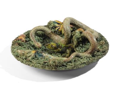 Palissy Ware Plate