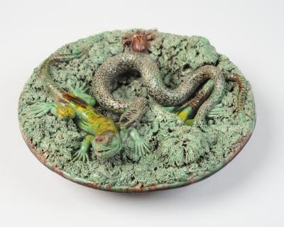 Palissy Ware Plate