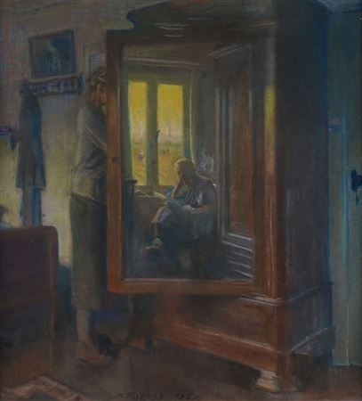 "L'armoire à glace" by Maurice Pirenne - Auction record, sale price, and art valuation. Compare with similar artists and explore comparable artworks.