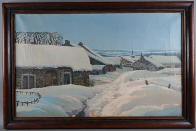 La neige by Max Gobiet - Auction record, sale price, and art valuation. Compare with similar artists and explore comparable artworks.