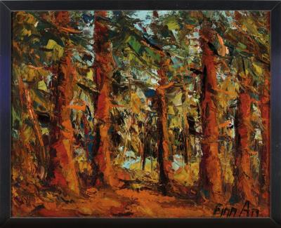Autumn Forest Landscape