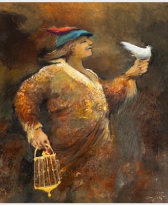 Lintumies by Olli Joki - Auction record, sale price, and art valuation. Compare with similar artists and explore comparable artworks.