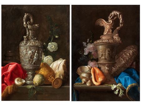 Still Lifes with Magnificent Jugs and Shell (2)