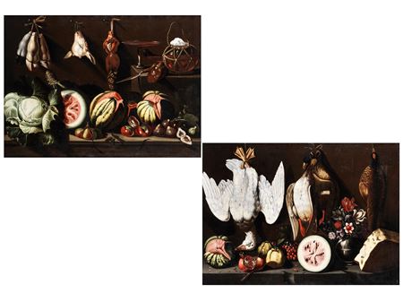 Still Lifes with Fruit, Flowers and Wild Fowl (2)