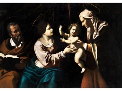 Holy Family with Saint Anne