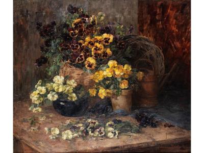 Sample artwork by Johanna Destouches (1869 - 1956), known for painting - View similar artists and auction records