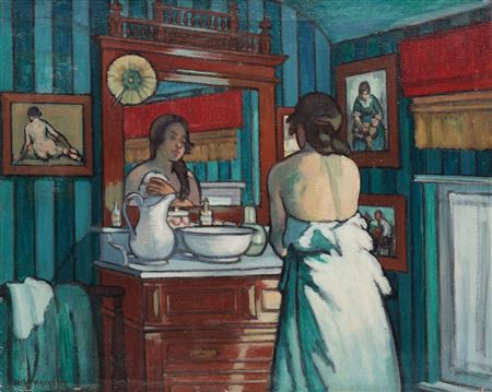 Sample artwork by Bart Verschaeren (1888 - 1946), known for painting - View similar artists and auction records