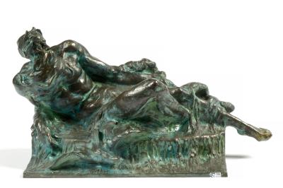 Reclining Neptune by Arthur Pierre - Auction record, sale price, and art valuation. Compare with similar artists and explore comparable artworks.