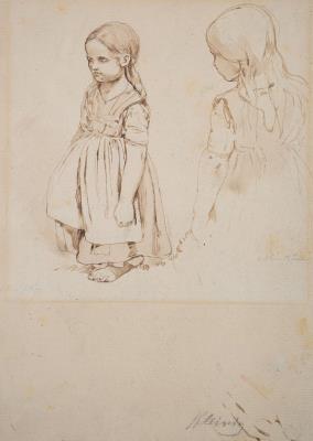 Girl with short legs by August Kleinig - Auction record, sale price, and art valuation. Compare with similar artists and explore comparable artworks.