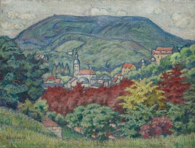 Baden-Baden from the Merkur