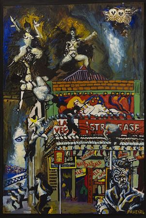A Funny Thing on Happened On K'Rd, 1984 by Jacqueline Fahey - Auction record, sale price, and art valuation. Compare with similar artists and explore comparable artworks.