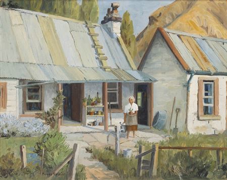 Watering the Plants by Peggy Spicer - Auction record, sale price, and art valuation. Compare with similar artists and explore comparable artworks.