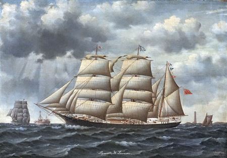 "Plymouth H. Lawrence" by Johan Vilhelm Ludvig Dahl - Auction record, sale price, and art valuation. Compare with similar artists and explore comparable artworks.