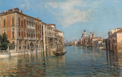 Grand Canal and Santa Maria della Salute, Venice