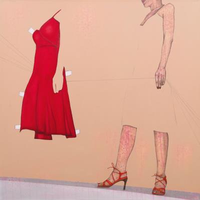 Sample artwork by Judith Sturm (Born 1973), known for painting - View similar artists and auction records