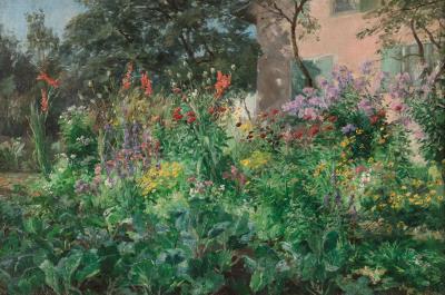 A Summery Farm Garden ("Bauerngarten")