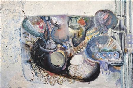 Blue still life